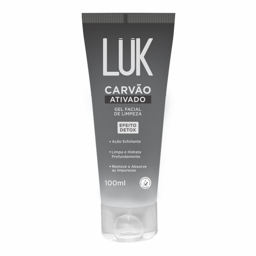 SABONETE FACIAL GEL CARVÃO ATIVADO - LUK ...